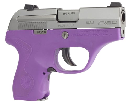 Beretta USA JMP8D85 Pico Double 380 Automatic Colt Pistol (ACP) 2.7