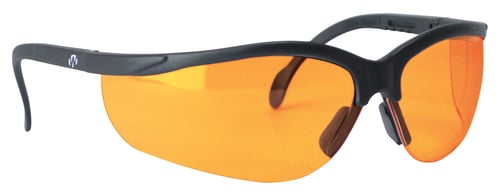 Walkers GWPAMBLSG Sport Glasses  Adult Amber Lens Polycarbonate Black Frame