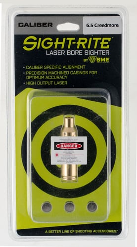 SME XSIBL65CR Sight-Rite Laser Bore Sighting System 6.5 Creedmoor Brass