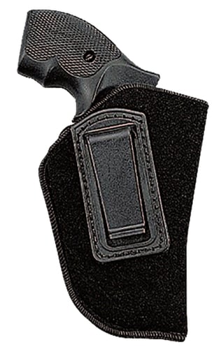 Uncle Mikes 89102 Inside The Pants Holster IWB Size 10 Black Suede Like Belt Clip Fits Small Autos .22-.25 Cal Left Hand