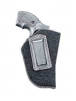 Uncle Mikes 89152 Inside The Pants Holster IWB Size 15 Black Suede Like Belt Clip Fits Large Autos Fits 3.75-4.50