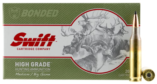 Swift 10035 Medium/Big Game 243 Winchester 90 GR Spitzer Boat Tail 20 Bx/ 10 Cs