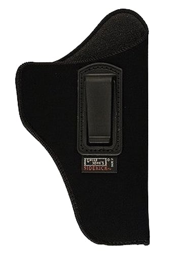 Uncle Mikes 76102 Inside The Pants Holster IWB Size 10 Black Suede Like Belt Clip Fits 22-25 Cal Small Autos Left Hand