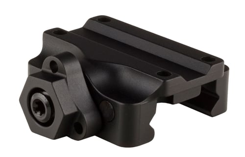 Trijicon AC32079 MRO Quick Release Low Mount with Trijicon Q-LOC Technology  Matte Black