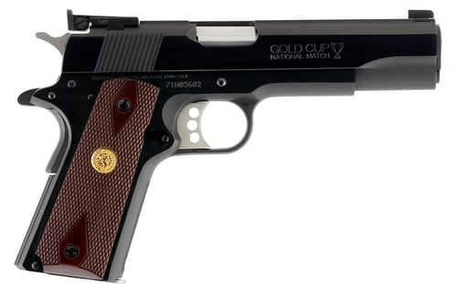 Colt Mfg O5872A1 Gold Cup National Match 9mm Luger 9+1, 5