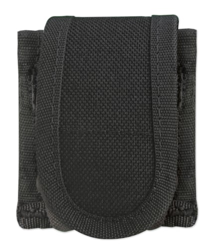 Uncle Mikes 88271 Universal SpeedLoader Mag Pouch Single Black Kodra Nylon Hook & Loop Belts 2.25