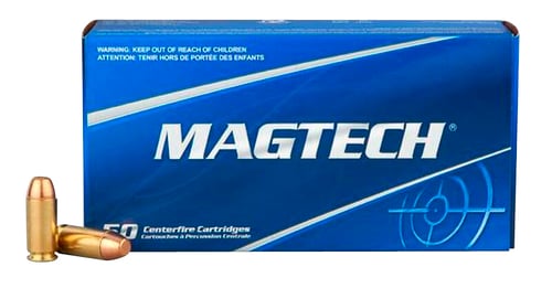 Magtech 40PS Range/Training  40 S&W 180 gr Full Metal Jacket Flat Nose 50 Per Box/ 20 Case