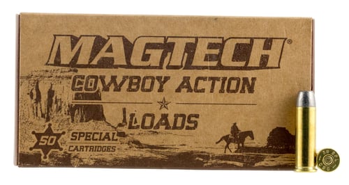 Magtech 38U Cowboy Action  38 Special 125 gr Lead Flat Nose 50 Per Box/ 20 Case