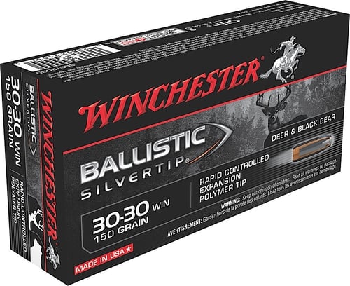 WINCHESTER SUPREME 30-30 WIN 150GR SILVER-TIP 20RD 10BX