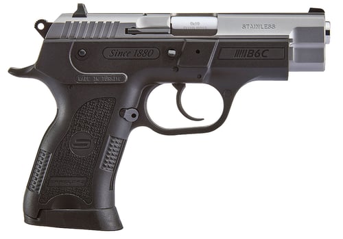 SAR USA B6C9ST B6C Compact 9mm Luger Caliber with 3.80