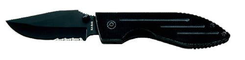 WARTHOG FOLDER III SERR 3 G10Warthog Folding Knife - Black Serrated edge - 3