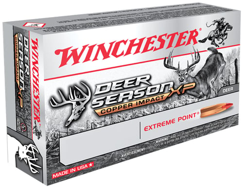 Winchester Ammo X270CLF Copper Impact  270 Win 130 gr Copper Extreme Point Lead Free 20 Per Box/ 10 Case