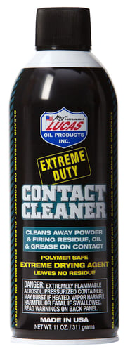 LUCAS OIL 11 OZ EXTREME DUTY CONTACT CLEANER AEROSOL