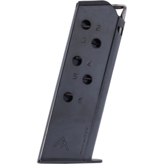 WALTHER PPK 380 ACP BL 6RD MAGWalther PPK Magazine with Standard Flat Metal Floorplate.380 cal - 6 Rounds - Anti-corrosion blue-oxide finish Perfectly interchangeable components - Precision TIG welding insures for a 