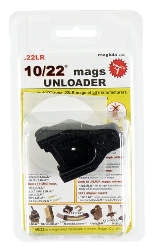 MagLULA 10/22 BX Universal MAG Unloader Black .22LR