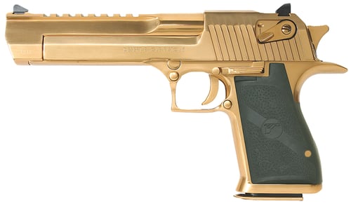 Magnum Research Desert Eagle Mark XIX Pistol  <br>  .50 AE 6 in. Titanium Gold 7 rd.