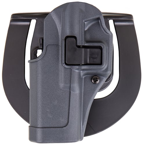 Blackhawk 413500BKL Serpa Sportster Gray Polymer OWB Fits Glock 17,22,31 Left Hand