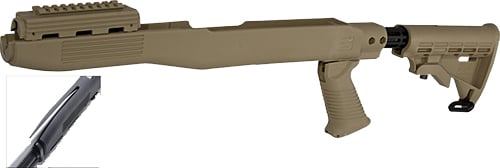 Tapco 16780 Intrafuse SKS T6  Collapsible Stock with Bayonet Cut Composite FDE