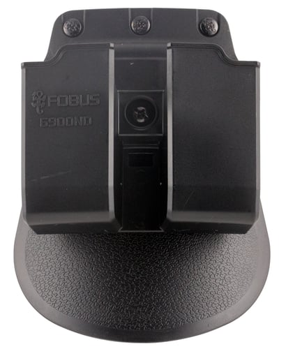 Fobus 6900NDP Double Mag Pouch  Black Polymer Paddle Compatible w/ Double Stack Compatible w/ Glock Compatible w/ HK USP