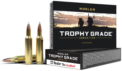 Nosler Trophy Grade Rifle Ammunition