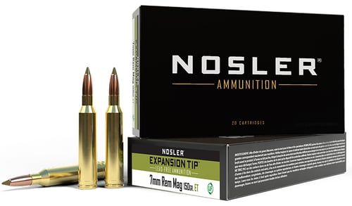 Nosler Expansion Tip Rifle Ammunition