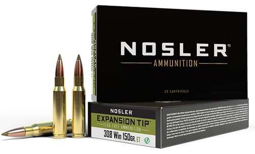 Nosler Expansion Tip Rifle Ammunition