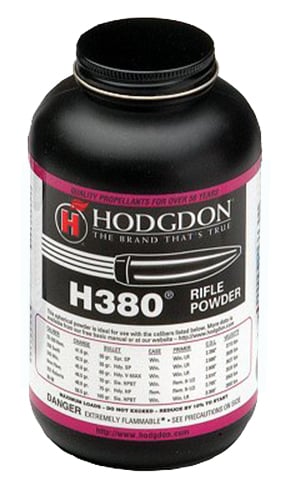 Hodgdon 3801 Spherical H380 Rifle 1 lb 1 Canister