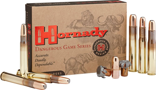 Hornady 82314 Dangerous Game  9.3mmX74R 300 GR DGS 20 Bx/ 6 Cs