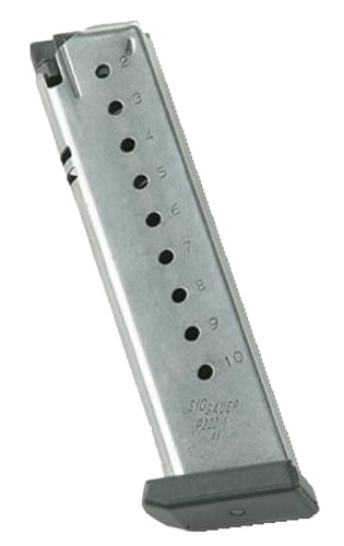 Sig Sauer MAG220C456 P220 45 Automatic Colt Pistol (ACP) 6 rd Stainless Finish