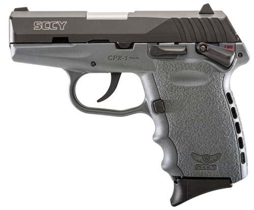 SCCY Industries CPX1CBSG CPX-1 Double 9mm 3.1