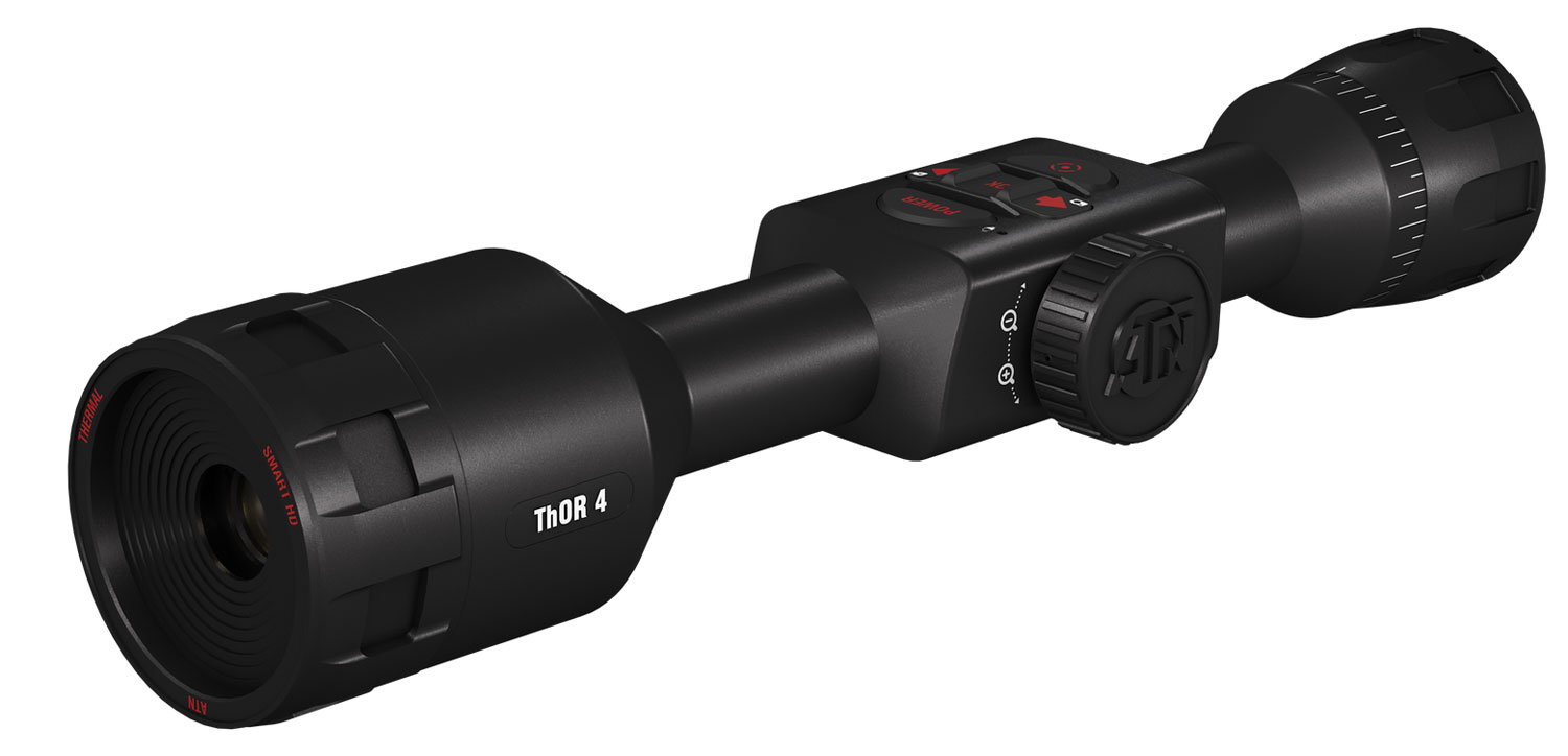 THOR4 7-28X THERMAL RIFLE SCOPESmart HD Thermal Rifle Scope - THOR 4 384 7-28X 7-28x Magnification - Multiple Reticles - Dual core thermal sensor - One shot zero - Easy to mount - Ultra low power consumption - Recoil Resistant - Lightweightower consumption - Recoil Resistant - Lightweight