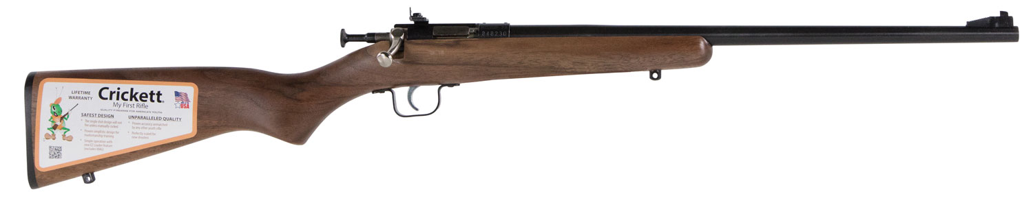 CRICKETT RIFLE G2 22WMR BLUED/WALNUT