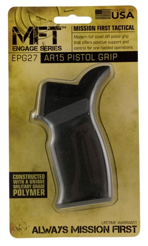 Mission First Tactical EPG27 Engage AR-15/M16 Pistol Grip Military Grade Polymer Black