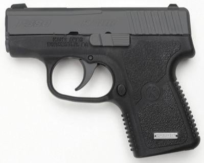 Kahr P380 Pistol with Night Sights  <br>  .380 ACP 2.58 in Blackened Stainless 7rd.