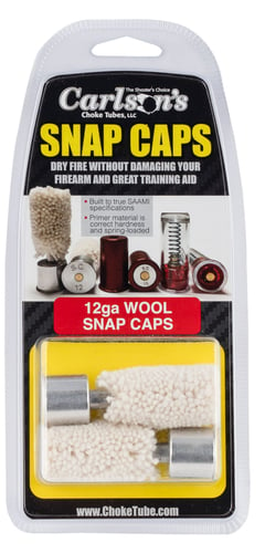 Carlsons Brass Wool Snap Caps For Shotgun Wool With Brass Base