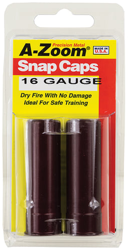 A-ZOOM METAL SNAP CAPS 16GA 2-PACK