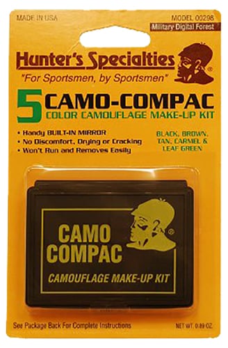 Hunters Specialties 00298 Camo-Compac 5-Color Military Makeup Kit