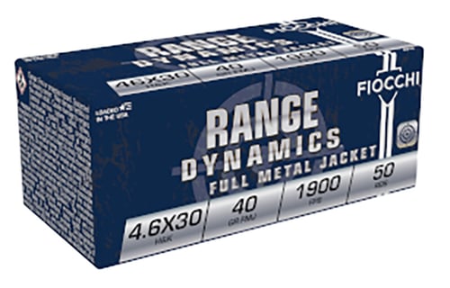 SD 4.6X30 H&K 40GR FMJ 50RDExacta Rifle Match 4.6x30 H&K - 40 gr - Full Metal Jacket - 1900 FPS - 50 per box