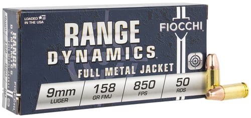 FIOCCHI 9MM 158GR FMJ 50/1000