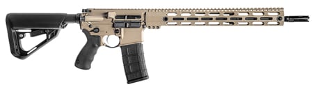 BCI 510-0001FDE SQS15 Professional Series Semi-Automatic 300 AAC Blackout/Whisper (7.62x35mm) 16