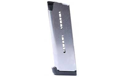 WILSON MAGAZINE OFFICER .45ACP 7RD W/STD. PAD STAINLESS