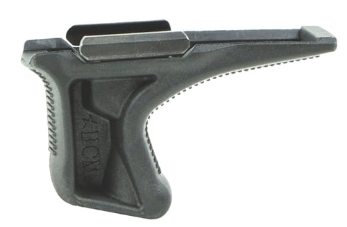 KINESTHETIC ANGLED GRIP PICATINNY BLKKinesthetic Angled Grip Black - 1913 Picatinny Rail Version - Forward rake - Works as a rest for firing positions - Slight angle without significant bulk - Small profile - Textured front and backl profile - Textured front and back