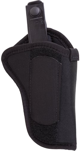 Blackhawk 40HT01BKR Hip Holster w/Thumb Break RH Size 1 Black Nylon