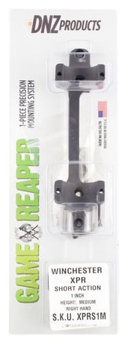 DNZ GAME REAPER INTEGRAL 1-PC MOUNT WIN XPR SA MED BLK
