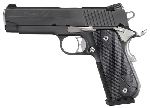 Sig Sauer 1911FCAM45NM 1911 Fastback Nightmare Carry *MA Compliant* Single 45 Automatic Colt Pistol (ACP) 4.2