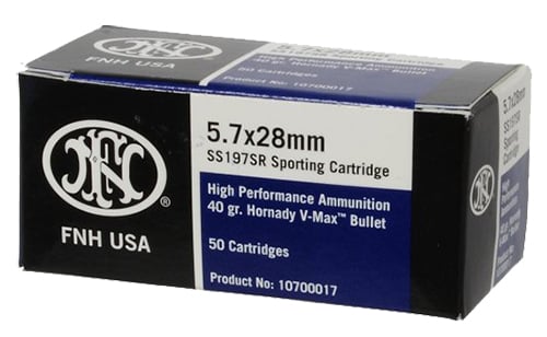 FN SS197SR 5.7X28MM 40GR 50/500 | 5.7x28mm | 818513003612