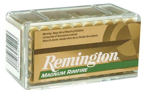 REMINGTON 22WMR 40GR JHP 1910FPS 50RD 40BX/CS