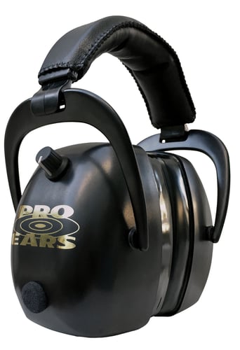 PRO EARS GOLD II 30 EAR MUFF ELECTRONIC W/PADDED BASE BLK