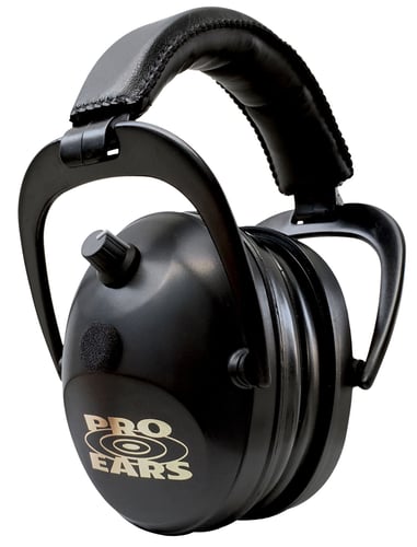 PRO EARS GOLD II 26 EAR MUFF ELECTRONIC W/PADDED BASE BLK