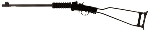 Chiappa Little Badger Rifle  <br>  .17 HMR 16.5 in Black with Backpack